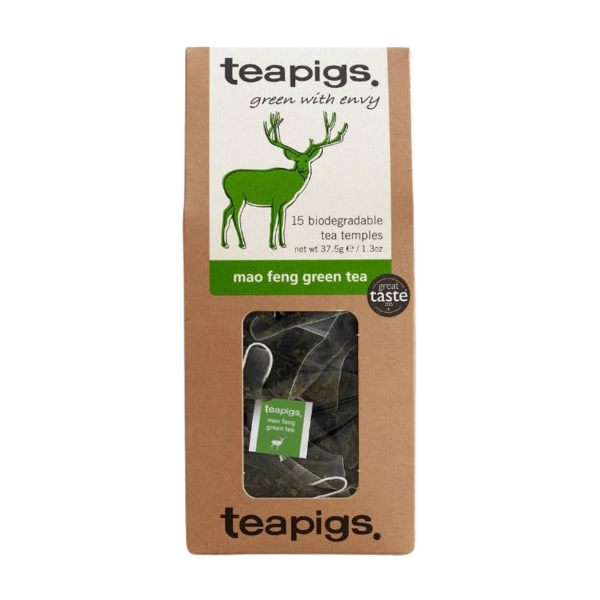 TEAPIGS MAO FENG GREEN TEA 300 TEMPLES