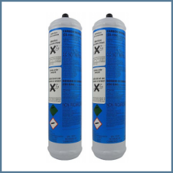 Carbon Dioxide Gas Cylinders (2 x 600g)