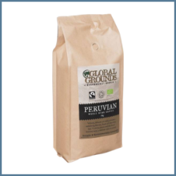 CROWN GLOBAL GROUNDS BEANS ORGANIC 6 x 1kg