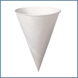 CONE CUPS 25X200 PAPER 4oz X 5000 *GEN PAK*