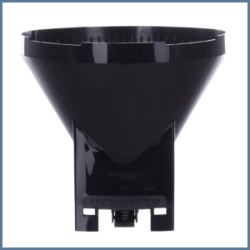 Filter holder compl black MK