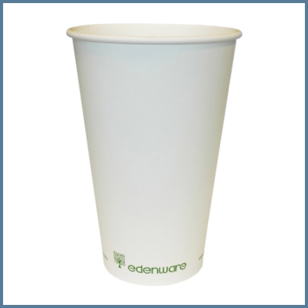 8OZ SINGLE WALL PLA LINED/ COMPOSTABLE CUP (1000)