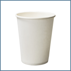 D01001 - COFFEE CUPS SINGLE WALL 4oz X 1000 (WHITE)