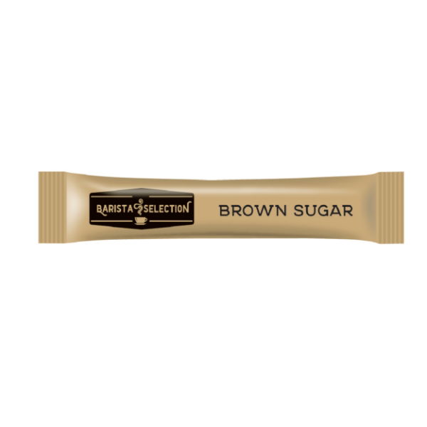 SUGAR STICKS BROWN 2.5G X 1000