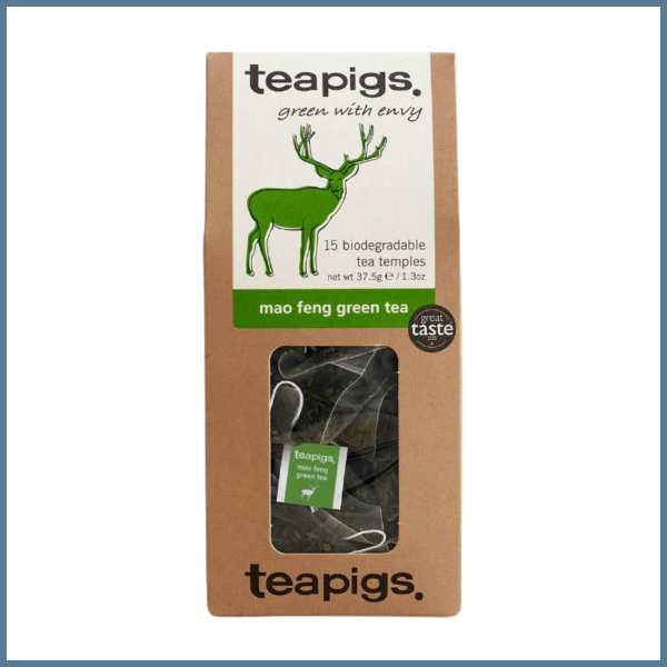 TeaPigs Mao Feng Green Tea Temples (6 x 50)