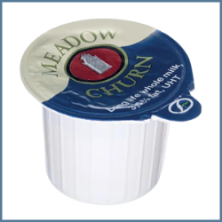 Meadow Churn WHOLE Milk portion 13.6g (150 NST751 / Blue)