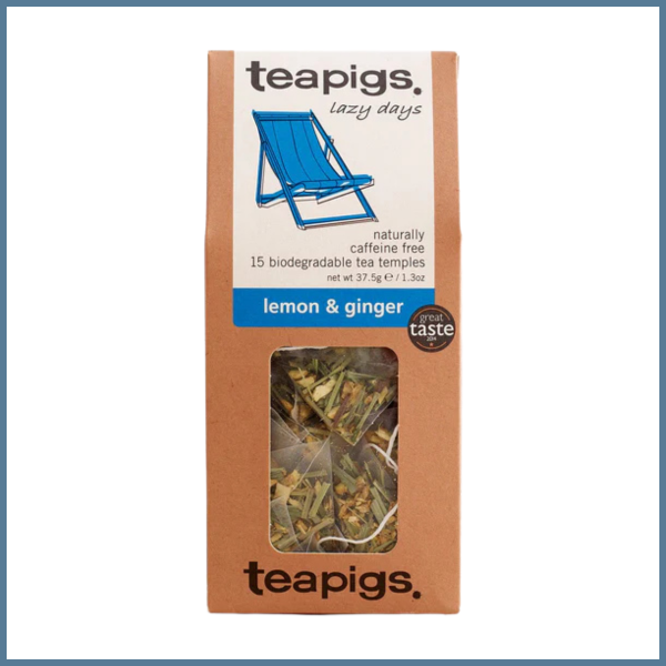 TeaPigs Lemon & Ginger Temples (6 x 50)