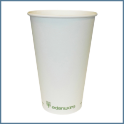 12OZ SINGLE WALL PLA LINED/ COMPOSTABLE CUP (1000)