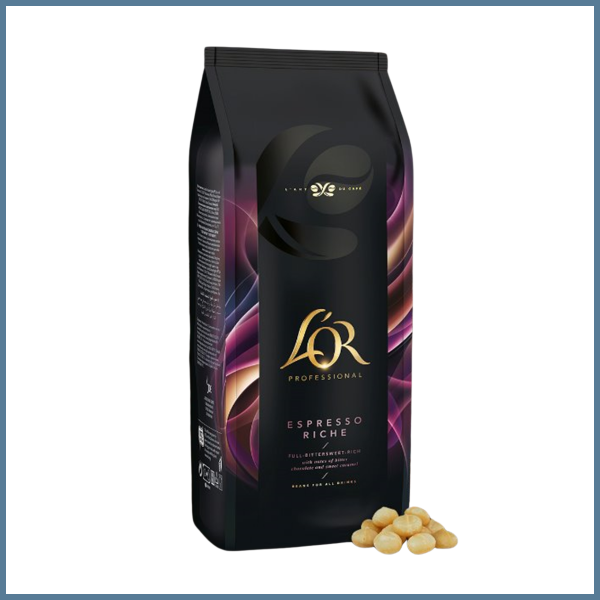 DE L'or Espresso Richie Beans (6 x 1kg)