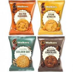 WALKERS TWINPACK ASSORTMENT BISCUITS (4 x 25)